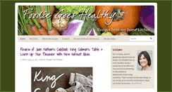 Desktop Screenshot of foodiegoeshealthy.com